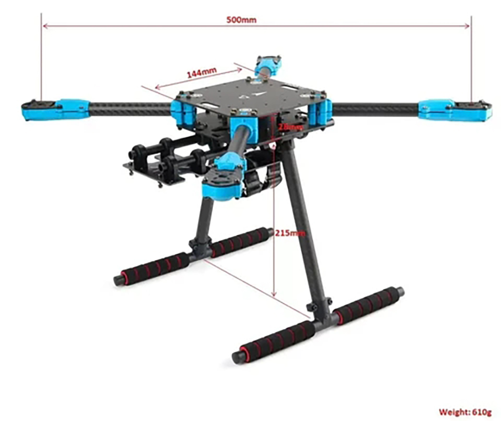 PX4-Development-Kit-X500-V2-Pixhawk-6C--6X-Autopilot-Flight-Controller-M10N-GPS-SiK-Telemetrie-Radio-2005195-10